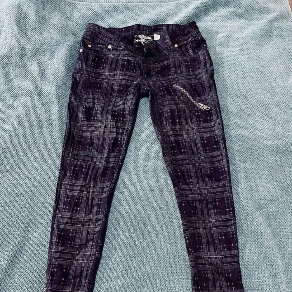 Lip Service - Corrosion of Conformity plaid pants size 27